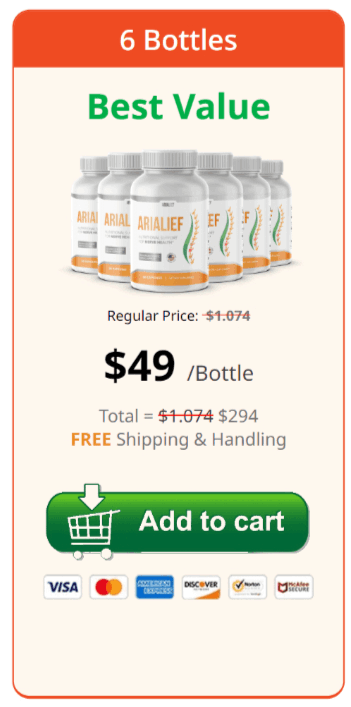 Arialief nerve relief supplement for sciatic pain